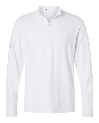 Pull à fermeture éclair quart de tour rayures texturées pour hommes