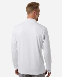 Pull à fermeture éclair quart de tour rayures texturées pour hommes