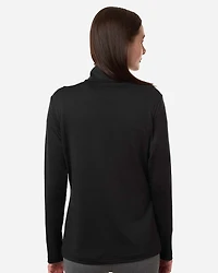 Women's Textured Stripe Quarter-Zip Pullover | T-Shirt Time