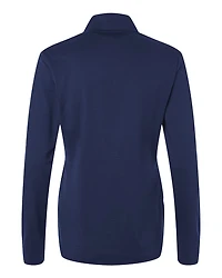 Women’s Textured Stripe Quarter-Zip Pullover