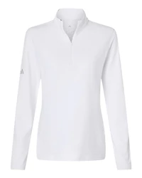 Pull demi-zippé à rayures texturées pour femme