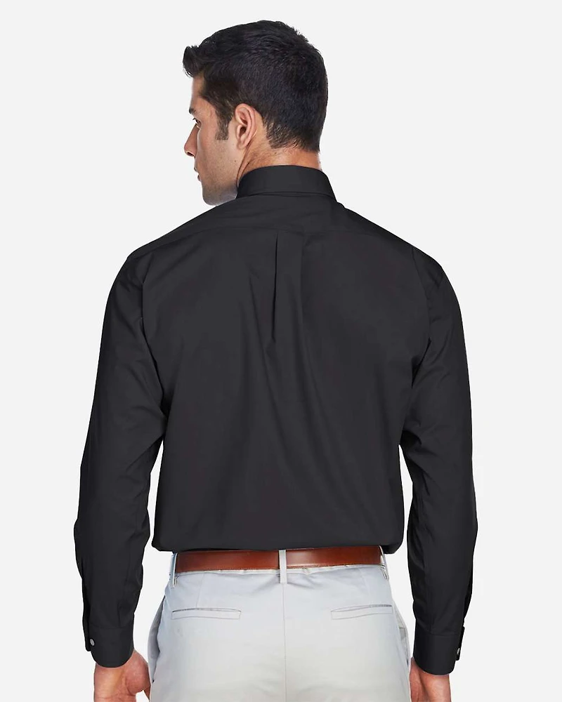 Men's Crown Collection® Broadcloth Woven Dress Shirt | T-Shirt Time