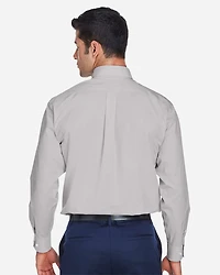 Chemise habillée tissée Broadcloth de la Collection Crown pour hommes