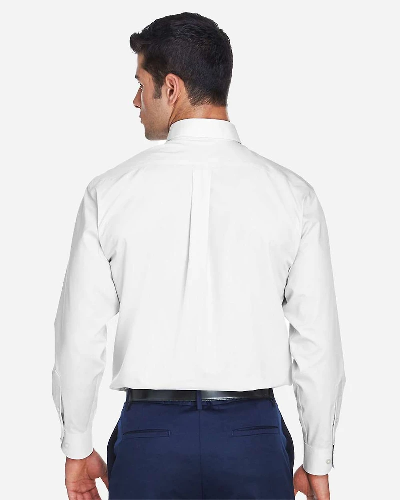 Men's Crown Collection® Broadcloth Woven Dress Shirt | T-Shirt Time