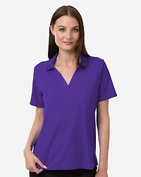 Women's Resolve CVC Performance Pique Polo | T-Shirt Time