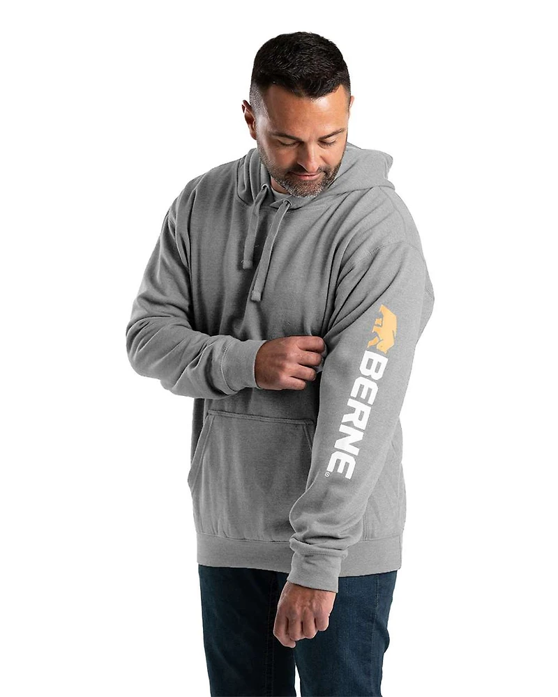 Tall Signature Sleeve Hooded Pullover Sweatshirt | T-Shirt Time