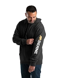 Men's Tall Signature Sleeve Hooded Saweatshirt | T-Shirt Time