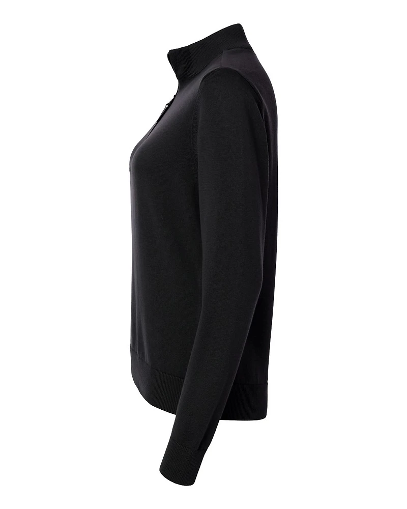 Women's New Classics Quarter-Zip Sweater | T-Shirt Time