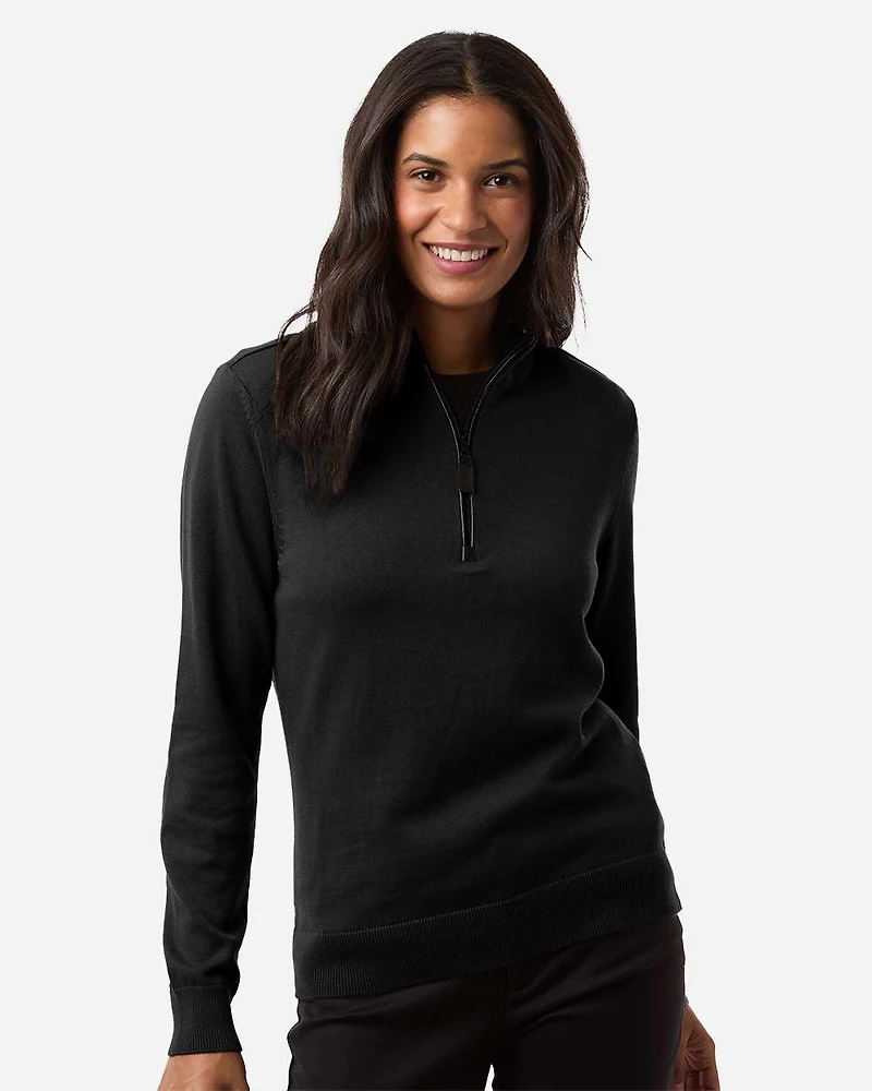Women's New Classics Quarter-Zip Sweater | T-Shirt Time