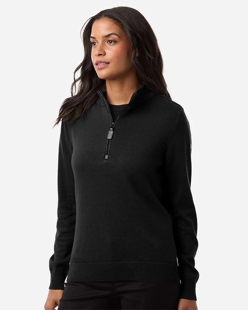 Women's New Classics Quarter-Zip Sweater | T-Shirt Time