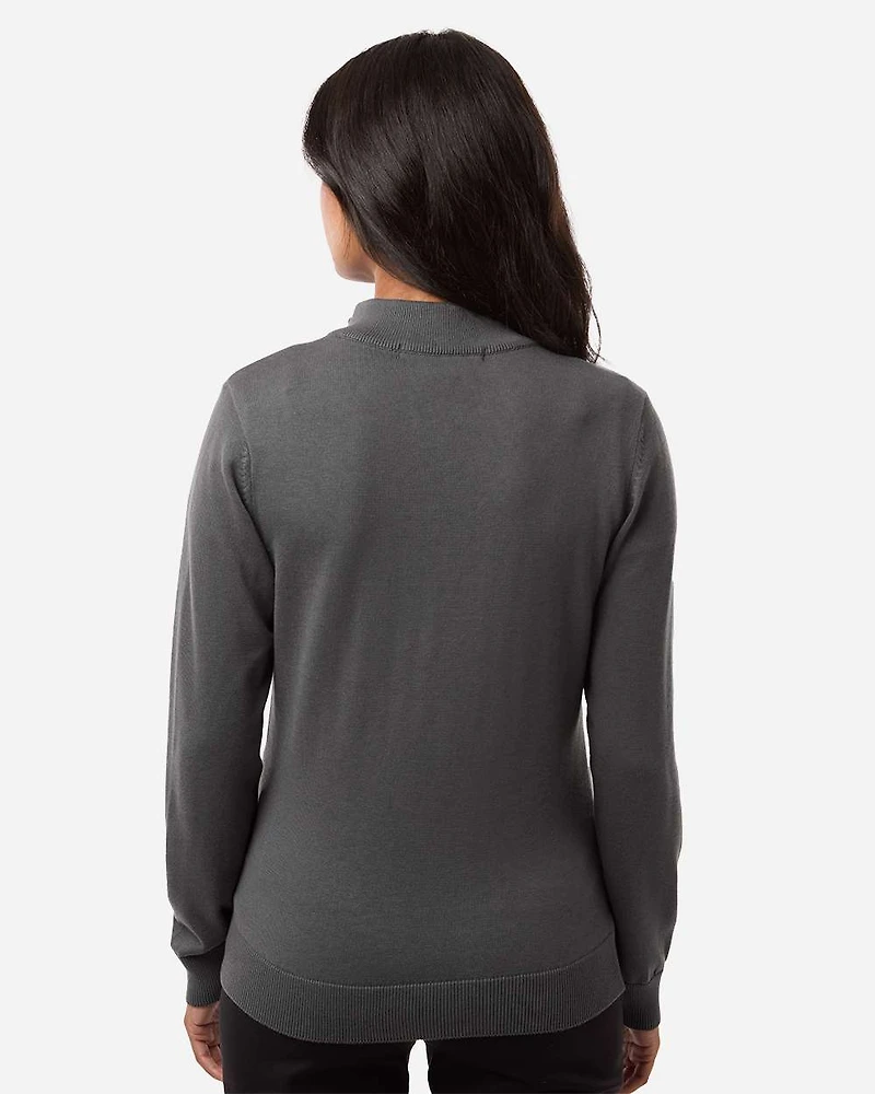 Pull à fermeture éclair quart de tour pour femmes, New Classics