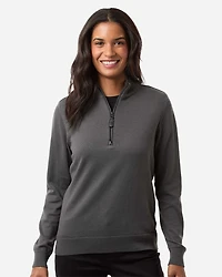 Pull à fermeture éclair quart de tour pour femmes, New Classics