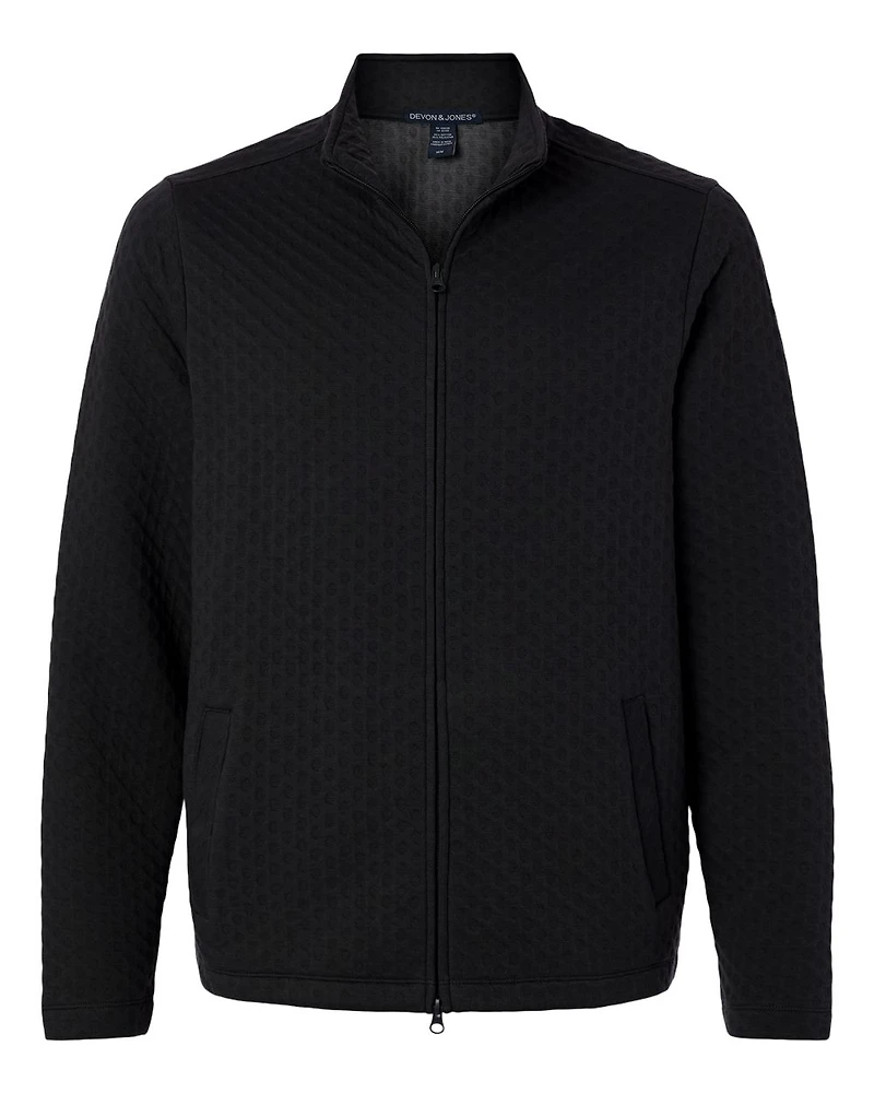 Men's Berkley Textured Full-Zip Jacket | T-Shirt Time