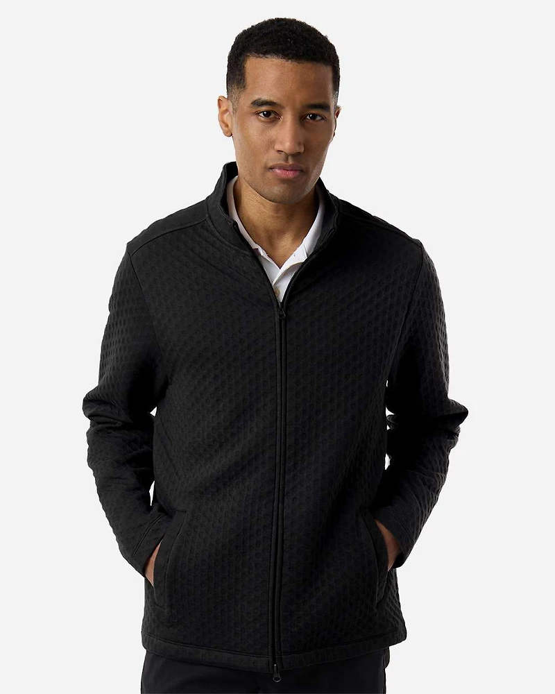 Men's Berkley Textured Full-Zip Jacket | T-Shirt Time
