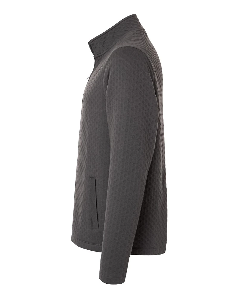Veste Texturée à Fermeture Éclair Complète Berkley pour Hommes | T-Shirt Time