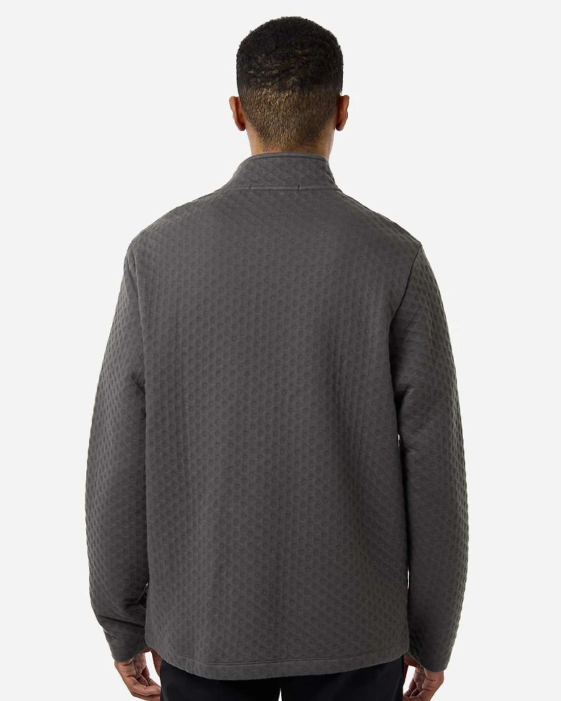 Veste Texturée à Fermeture Éclair Complète Berkley pour Hommes | T-Shirt Time