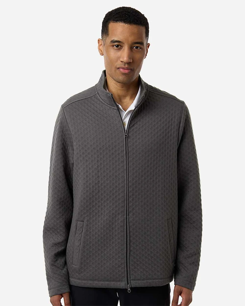 Veste Texturée à Fermeture Éclair Complète Berkley pour Hommes | T-Shirt Time