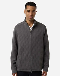 Veste Texturée à Fermeture Éclair Complète Berkley pour Hommes | T-Shirt Time