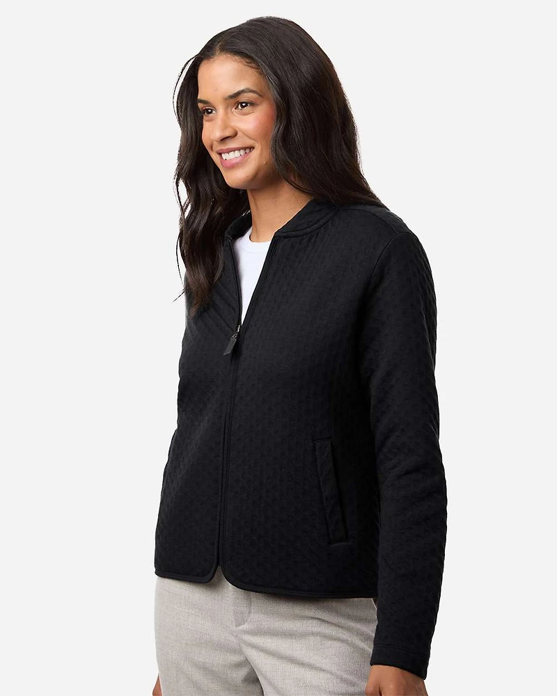 Women's Berkeley Textured Full-Zip Jacket | T-Shirt Time