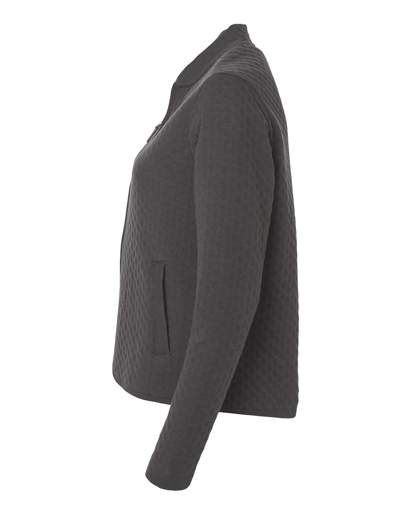 Veste zippée texturée Berkeley pour femmes