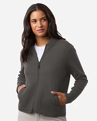 Veste zippée texturée Berkeley pour femmes