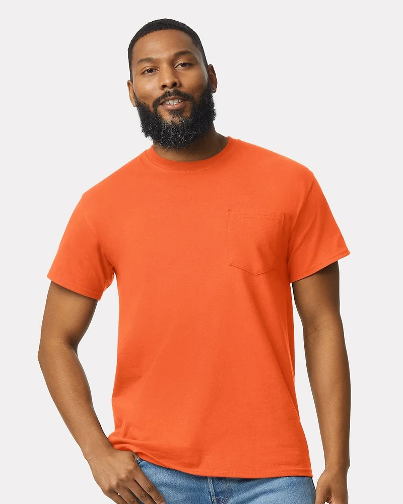 T-Shirt Unisexe Ultra Cotton® avec Poche | Time