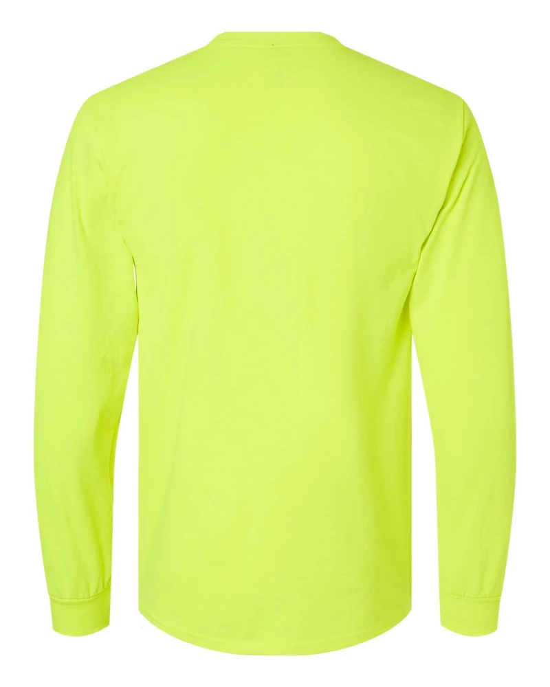 Unisex Ultra Cotton® Long Sleeve Pocket T-Shirt | Time