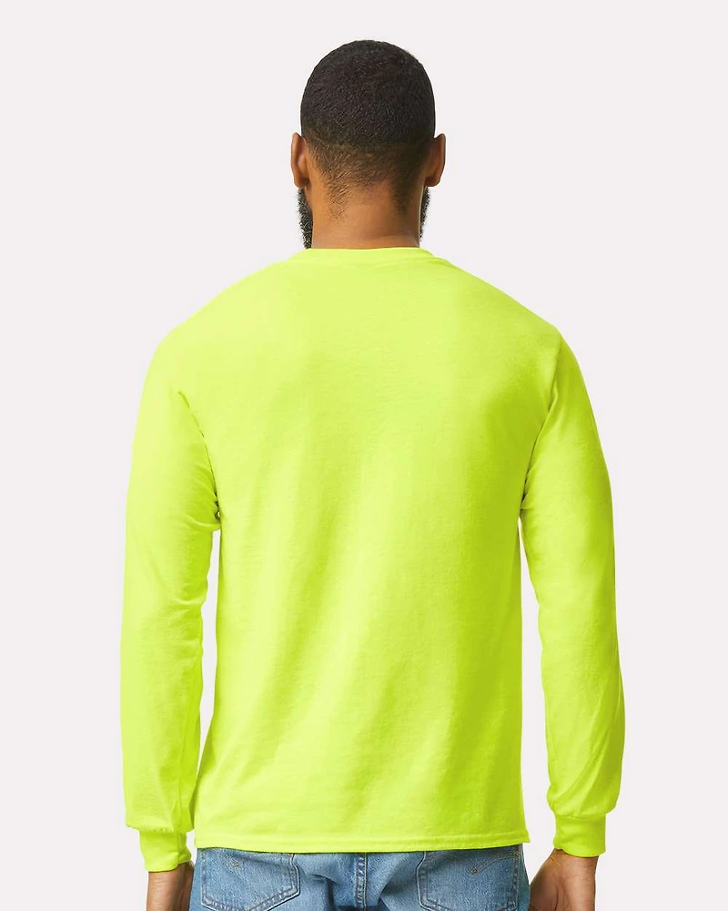 Unisex Ultra Cotton® Long Sleeve Pocket T-Shirt | Time