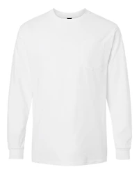 Unisex Ultra Cotton® Long Sleeve Pocket T-Shirt | Time