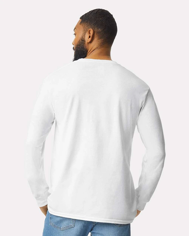 Unisex Ultra Cotton® Long Sleeve Pocket T-Shirt | Time