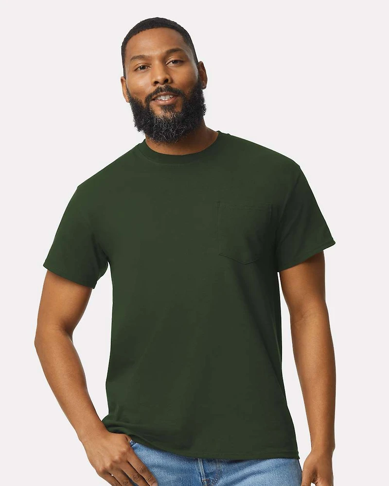 Unisex Ultra Cotton® Pocket T-Shirt | Time