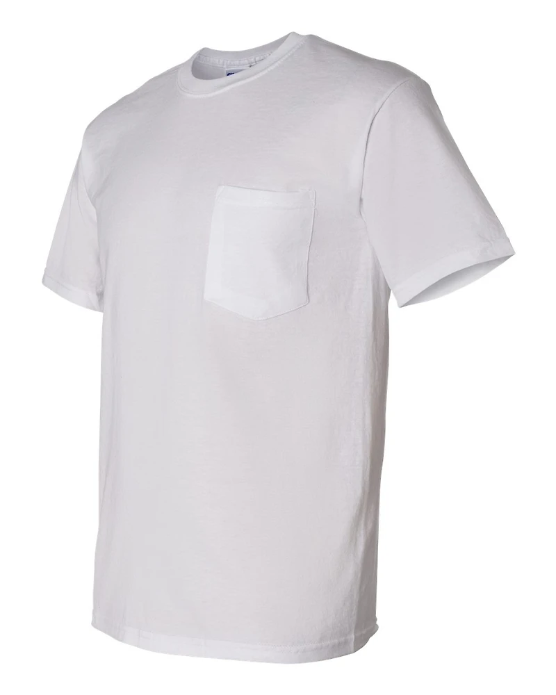 Unisex DryBlend® Pocket T-Shirt | Time
