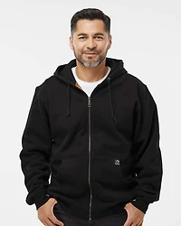 Men's Crossfire Heavyweight Power Fleece Hooded Jacket with Thermal Lining | T-Shirt Time