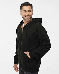 Men's Crossfire Heavyweight Power Fleece Hooded Jacket with Thermal Lining | T-Shirt Time