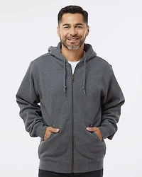Veste à Capuche en Polaire Lourde Power pour Hommes avec Doublure Thermique Crossfire