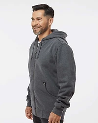 Veste à Capuche en Polaire Lourde Power pour Hommes avec Doublure Thermique Crossfire