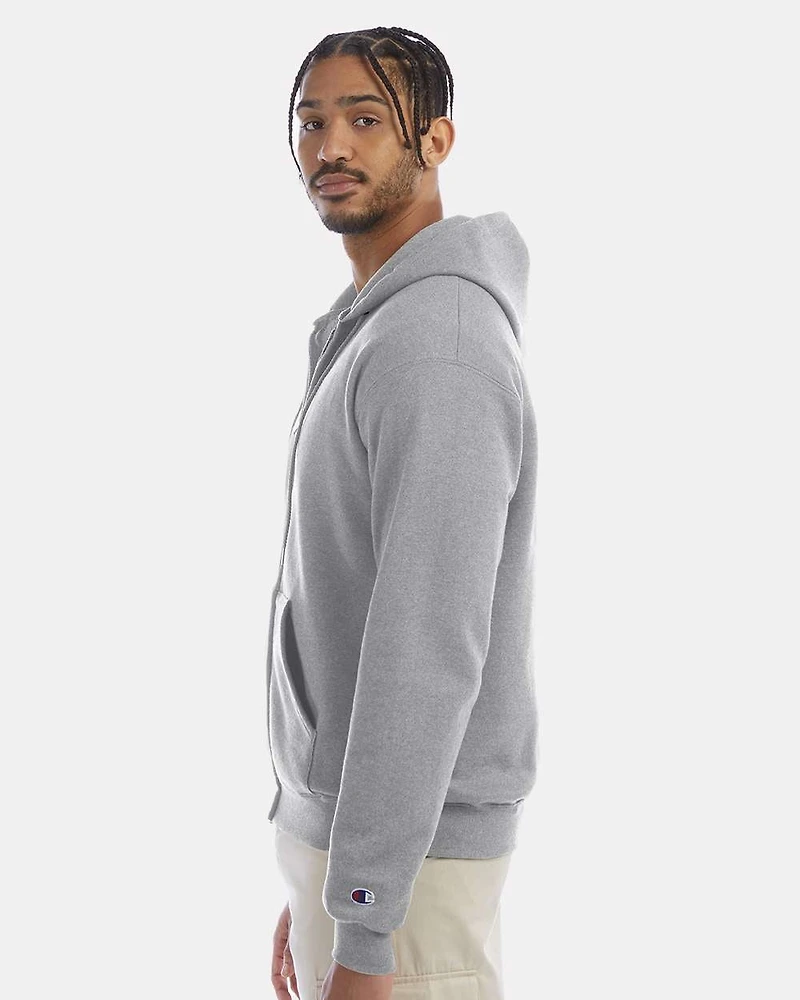 Sweat à capuche zippé Unisex Powerblend