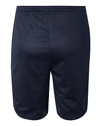 Shorts en Maille Polyester Unisexe de 9 pouces avec Poches