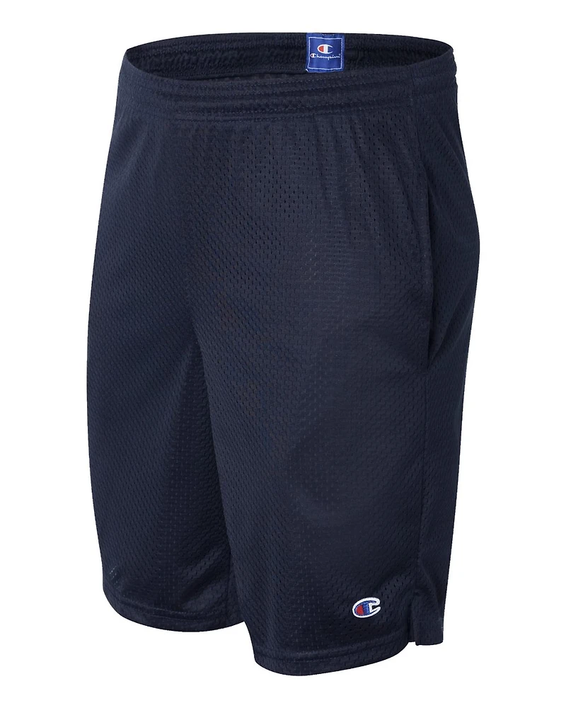 Shorts en Maille Polyester Unisexe de 9 pouces avec Poches