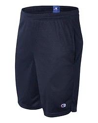 Shorts en Maille Polyester Unisexe de 9 pouces avec Poches