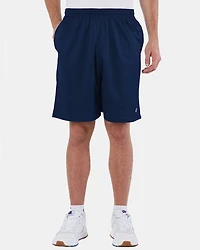Shorts en Maille Polyester Unisexe de 9 pouces avec Poches