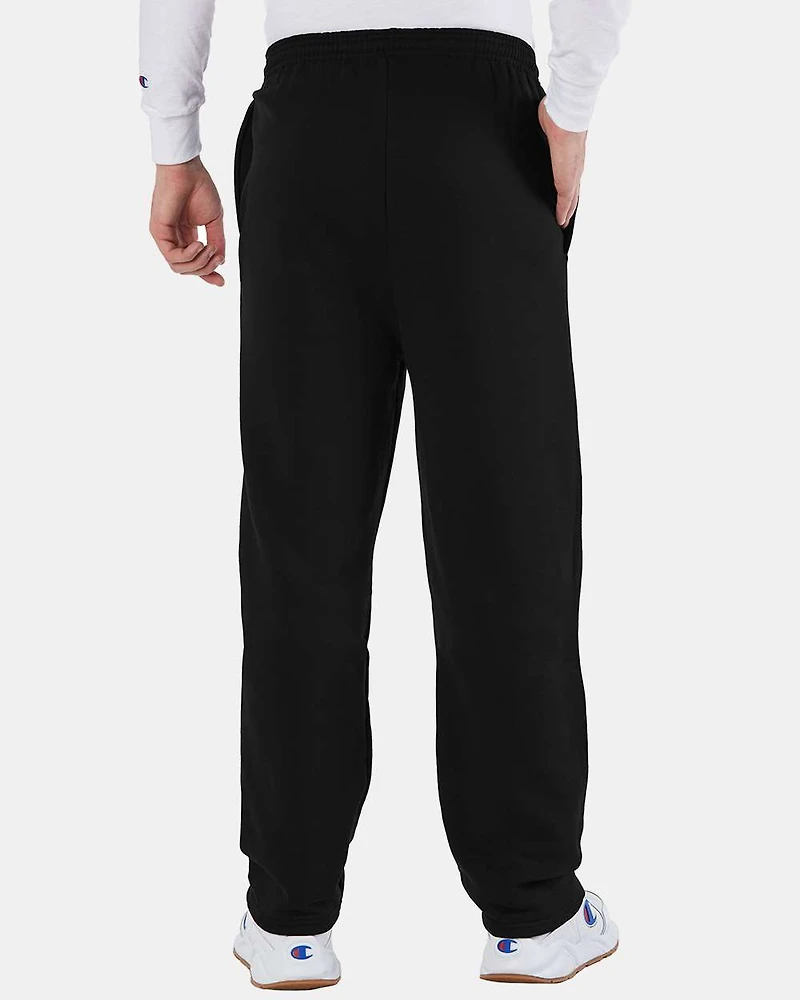 Men's Powerblend® Open-Bottom Sweatpants with Pockets | T-Shirt Time