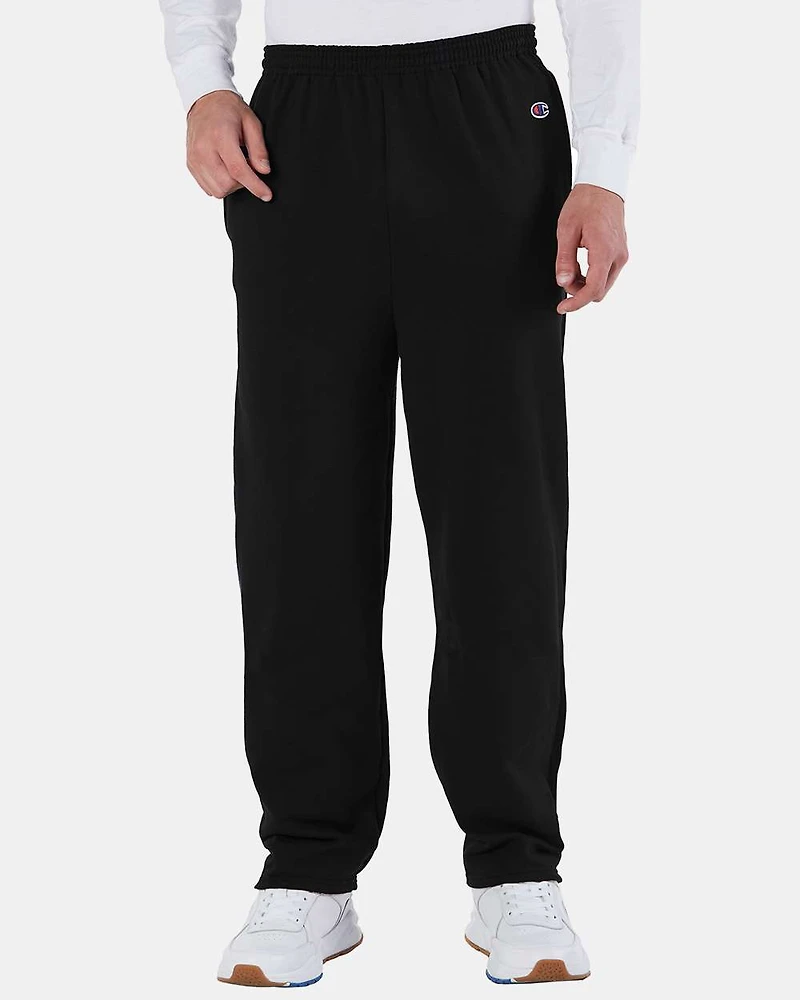 Men's Powerblend® Open-Bottom Sweatpants with Pockets | T-Shirt Time