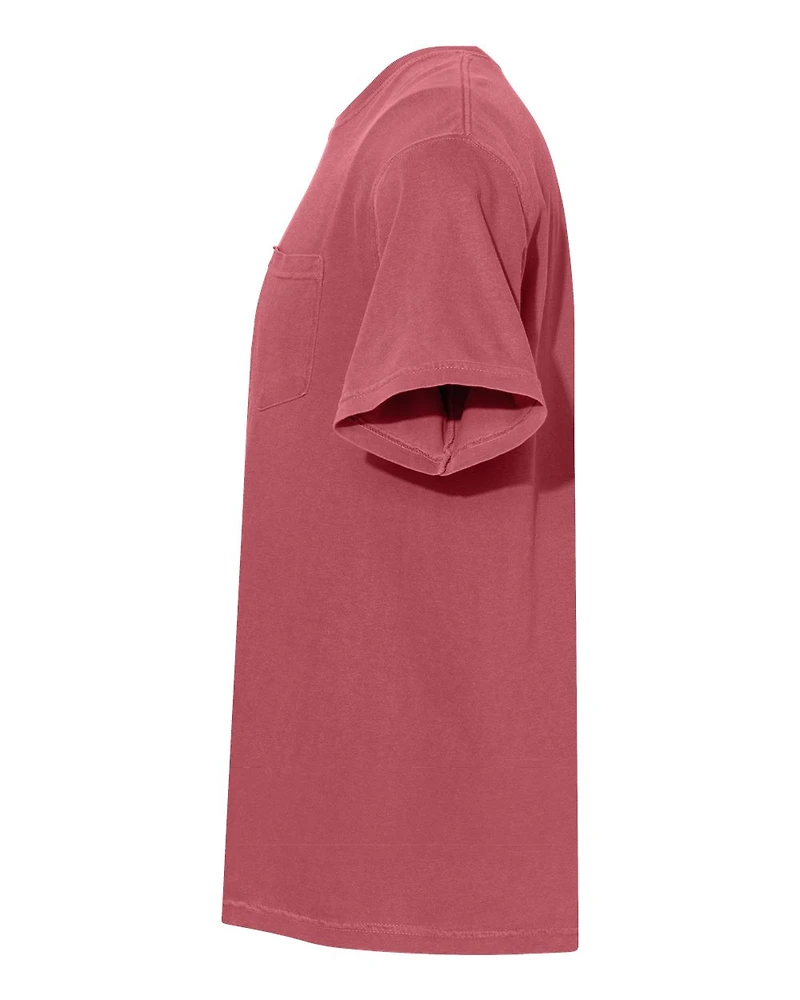 Unisex Garment-Dyed Heavyweight Pocket T-Shirt | Time