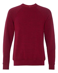 Unisex Sponge Fleece Raglan Crewneck Sweatshirt | T-Shirt Time
