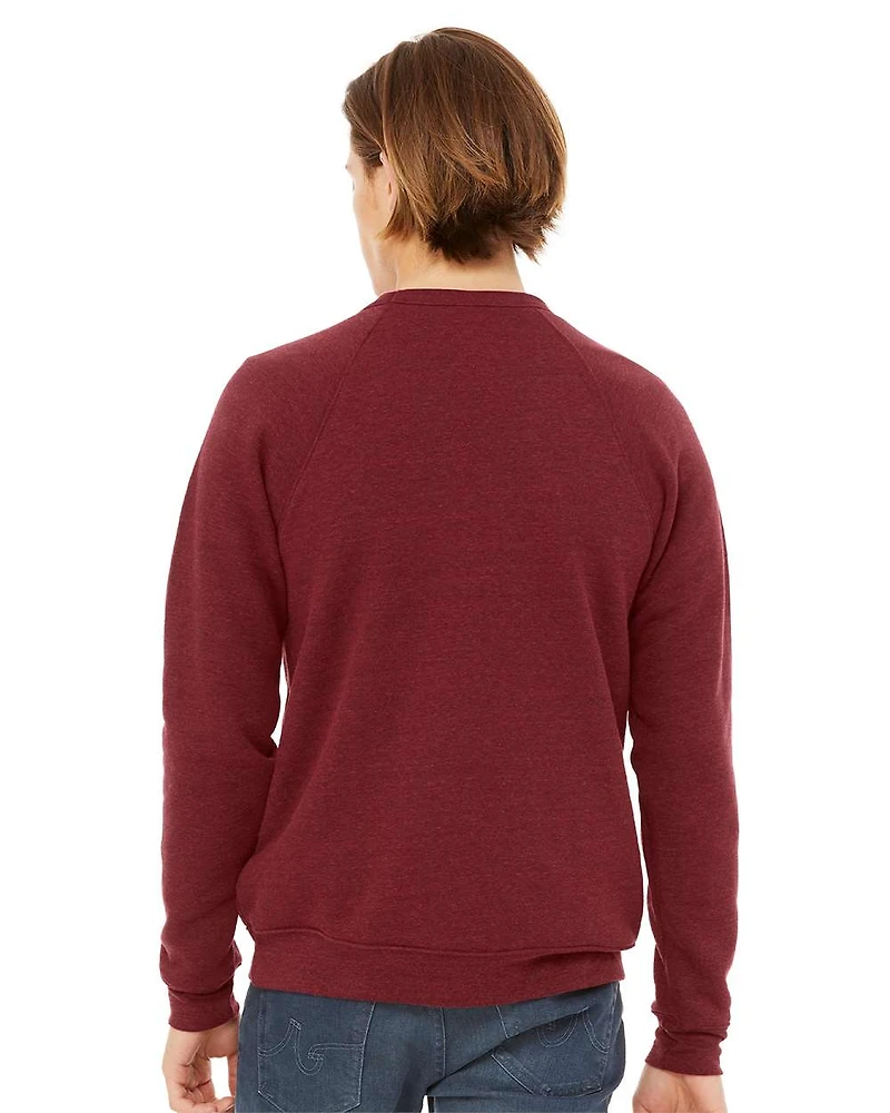 Unisex Sponge Fleece Raglan Crewneck Sweatshirt | T-Shirt Time