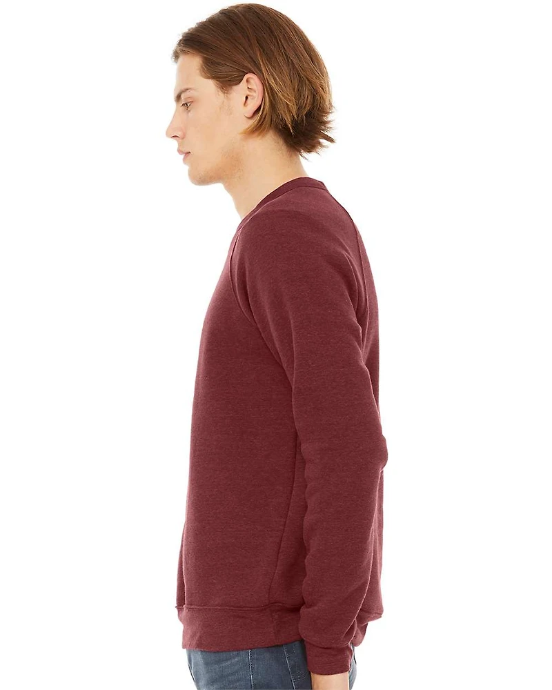 Unisex Sponge Fleece Raglan Crewneck Sweatshirt | T-Shirt Time