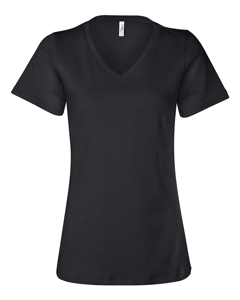 Women’s Relaxed Jersey V-Neck Tee | T-Shirt Time