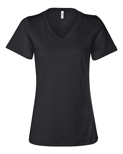 Women’s Relaxed Jersey V-Neck Tee | T-Shirt Time