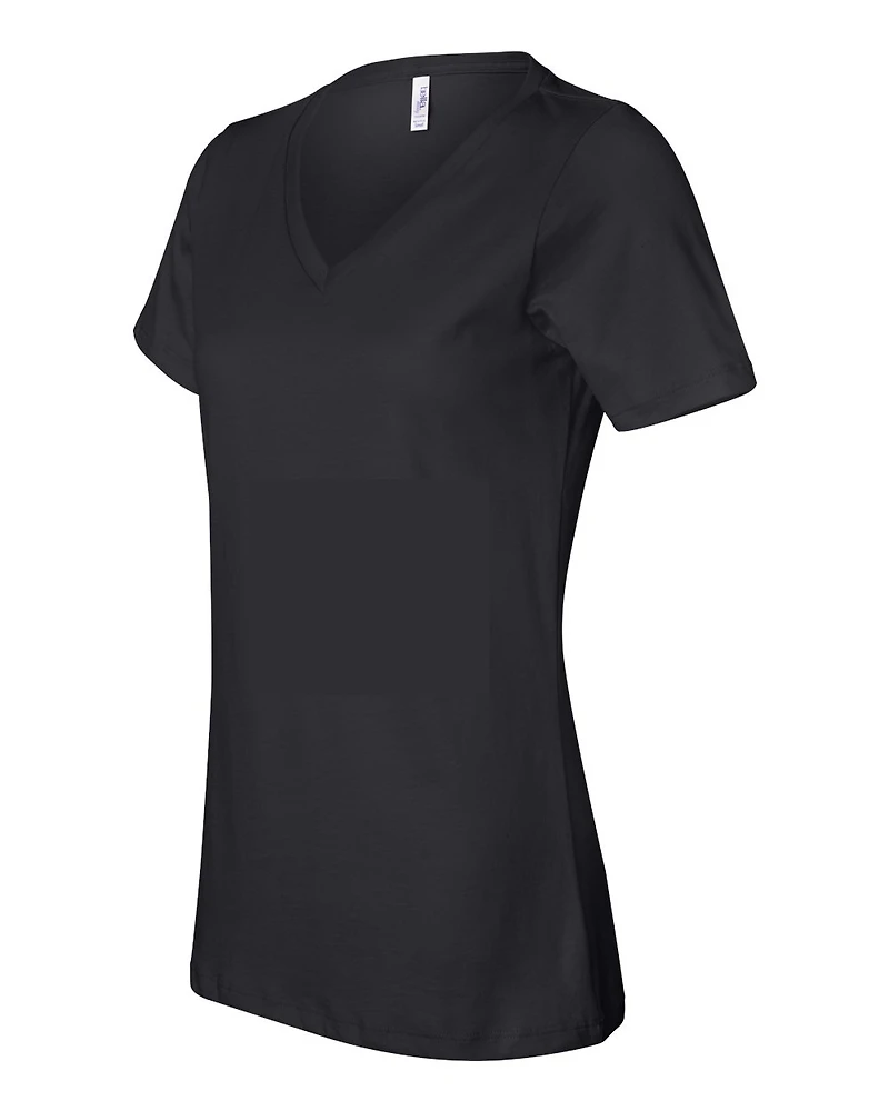 Women’s Relaxed Jersey V-Neck Tee | T-Shirt Time